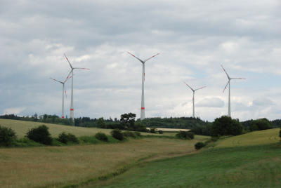 Windkraftanlage in Gattendorf - Landschaftsschutz Ebersberger Land